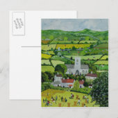 A Country Wedding Briefkaart (Voorkant / Achterkant)