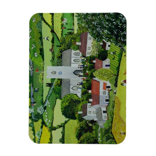 A Country Wedding Magneet (Verticaal)