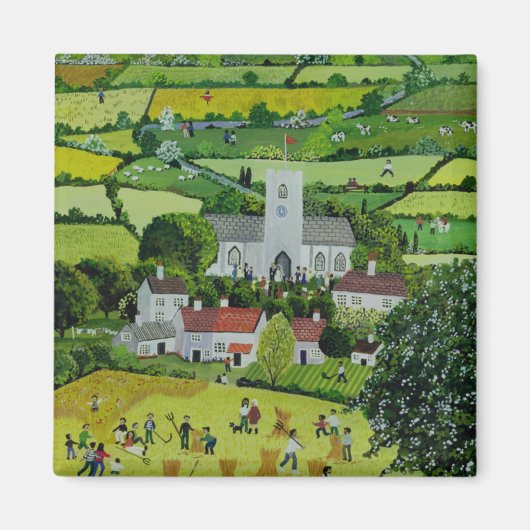 A Country Wedding Magneet (Voorkant)