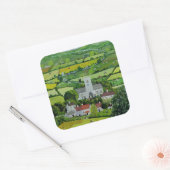 A Country Wedding Vierkante Sticker (Envelop)
