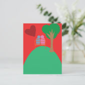 A Couple Dating  Briefkaart (Staand voorkant)