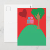 A Couple Dating  Briefkaart (Voorkant / Achterkant)