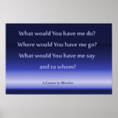 A Course In Miracles poster 41.91cm x 27.94cm (Voorkant)