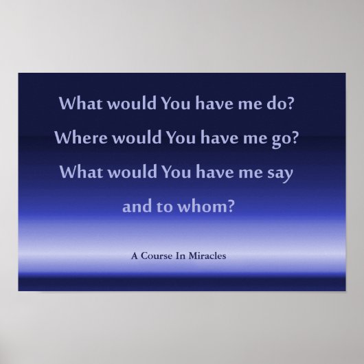 A Course In Miracles poster 41.91cm x 27.94cm (Voorkant)