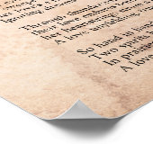 A Cowboy’s Heart – Romantic Western Poem Poster (Hoek)