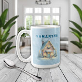  A Cozy Christmas Gift - Personalized Name Mug  Koffiemok