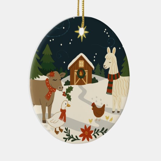 A Cozy Country Christmas Ornament (Rechts)