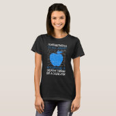 A Creative Thinker Not A Calculator T-shirt (Voorkant volledig)