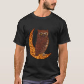 A Crescent Moon Owl T-shirts (Voorkant)