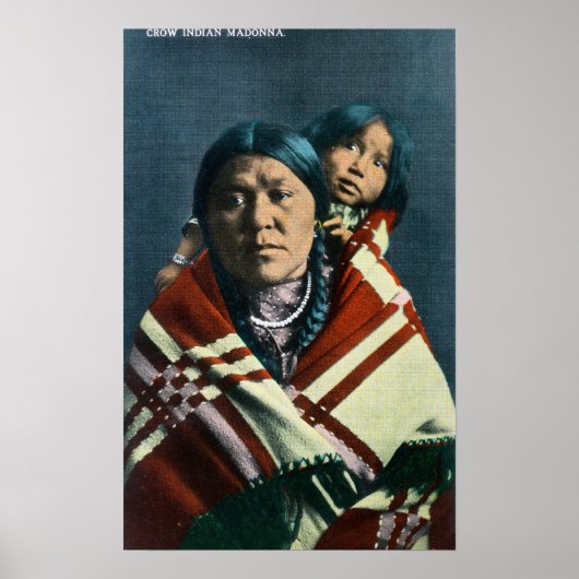 A Crow Indian Madonna en Child Poster (Voorkant)