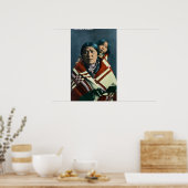 A Crow Indian Madonna en Child Poster (Keuken)
