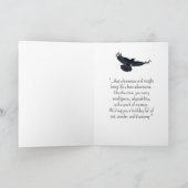 A Crow Personality Birthday Fun Animal Kaart (Binnen)
