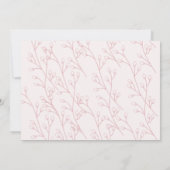 "A Crown for Princess" Pastel Shade Baby shower Kaart (Achterkant)