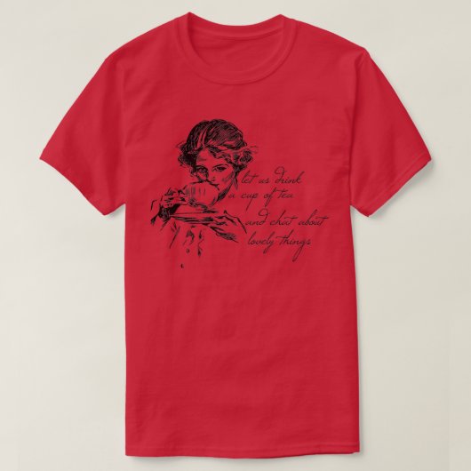 A Cup in Tea T-shirt (Design voorkant)