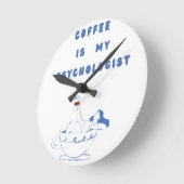 A Cup of Coffee, A Moment of Therapy Ronde Klok (Hoek)