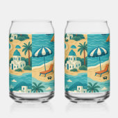 A cup reminiscent of the Greek seaside Blikvorm Glas (Links)