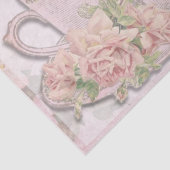 A Cup thee voor Moederdag roze Tissuepapier (Detail)