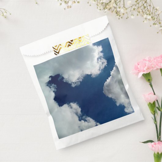 A curve in the clouds bedankzakje (Gezegeld)