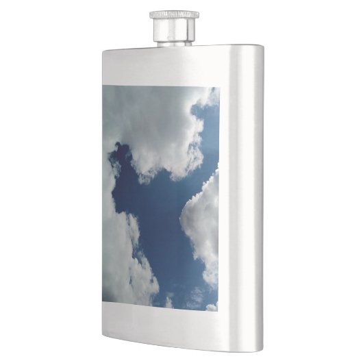 A curve in the clouds flacon (Links)