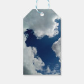 A curve in the clouds - Photograph  Cadeaulabel (Voorkant)