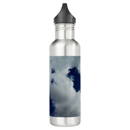 A curve in the clouds  waterfles  (Links)