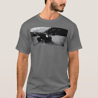 A Custom Cadillac Hobby RC Car in Snowy Mountains  T-shirt