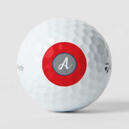 'A' Custom taylormade golfballen multipack (Voorkant)