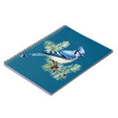 A Cute Blue Jay  Notitieboek (Linkerzijde)