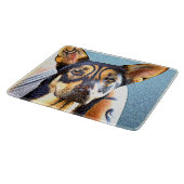 "A Cute Dog" Cute Photo. Bestel nu Snijplank (Hoek)