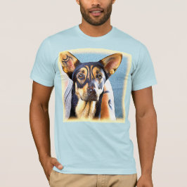 "A Cute Dog" Cute Photo. Bestel nu T-shirt