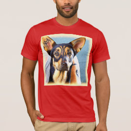 "A Cute Dog" Cute Photo. Bestel nu T-shirt