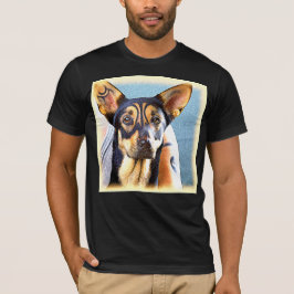 "A Cute Dog" Cute Photo. Bestel nu T-shirt