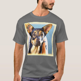 "A Cute Dog" Cute Photo. Bestel nu T-shirt
