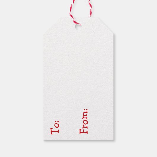 A Cute Festive Poodle Christmas   Cadeaulabel (Achterkant)