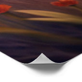 A Cute Forest Red Fox Poster (Hoek)