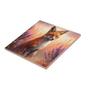 A Cute Forest Red Fox Tegeltje (Zijkant)