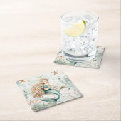 A Cute Mermaid Kartonnen Onderzetters (Insitu)