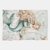 A Cute Mermaid Theedoek (Horizontaal)