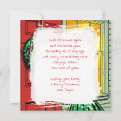 A Cute Mid-Century Nostalgic Feeling Christmas  Feestdagenkaart (Achterkant)