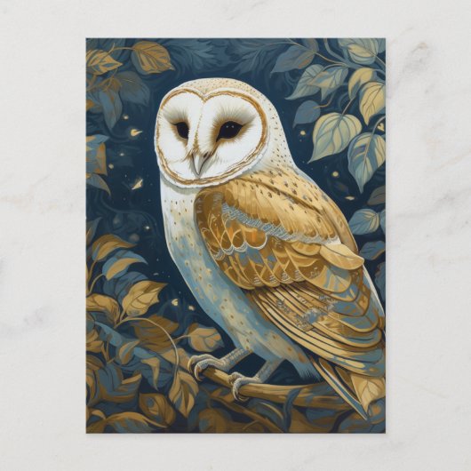 A Cute Owl Briefkaart (Voorkant)