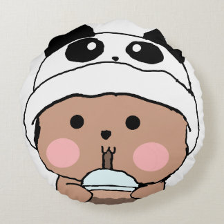 A cute pillow  rond kussen