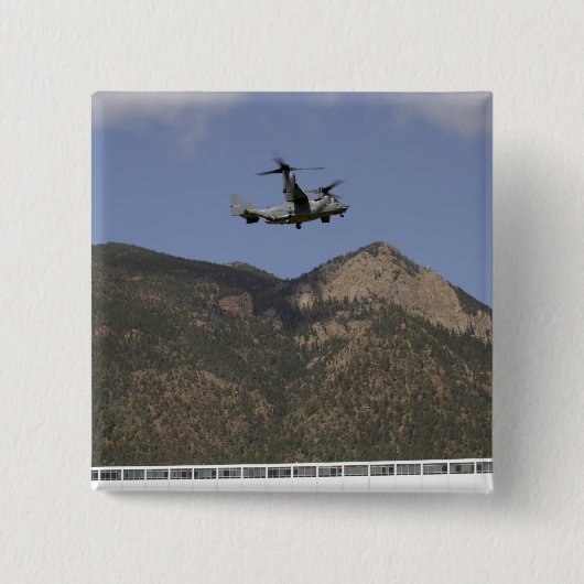 A CV-22 Osprey Vierkante Button 5,1 Cm (Voorkant)