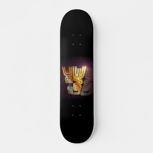 a.d. en bc skateboard (Voorkant)