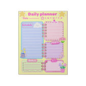 a daily planner Notepad Notitieblok (Linkerzijde)