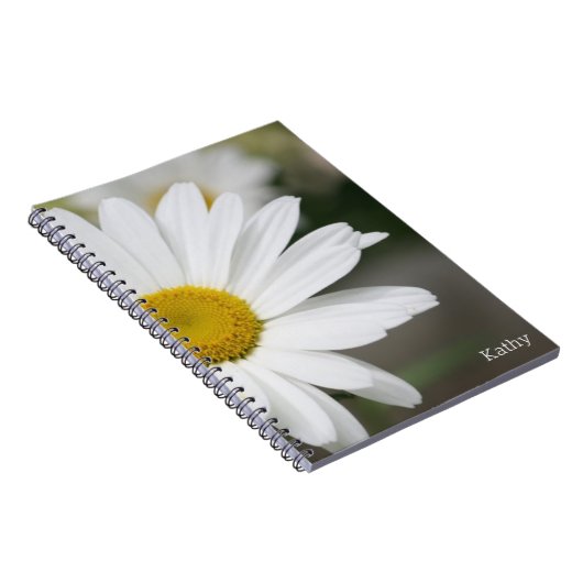 A Daisy Flower Bloom Notitieboek (Rechterzijde)