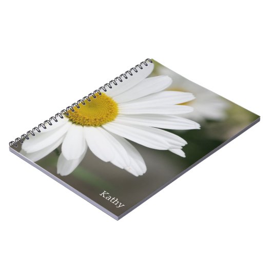 A Daisy Flower Bloom Notitieboek (Linkerzijde)