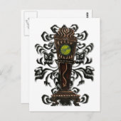 A.Daley Original 13th UUR CLOCK briefkaart (Voorkant / Achterkant)