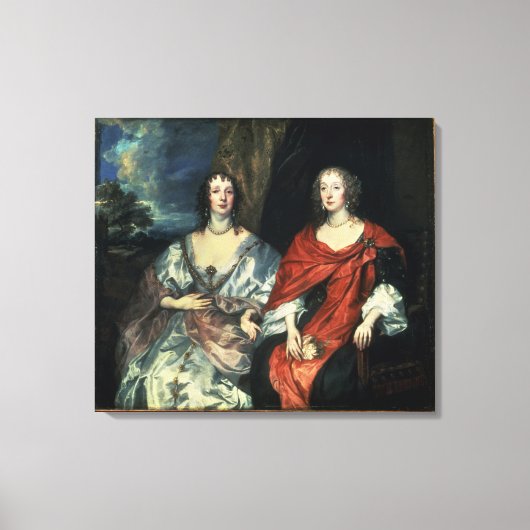 A. Dalkieth en Lady Kirk, 1640 Canvas Afdruk (Voorkant)