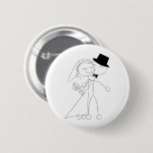 A Dance en A Kiss Ronde Button 5,7 Cm (Voorkant /achterkant)