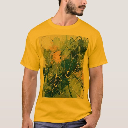 A Dance in Green and  Gold T-shirt (Voorkant)